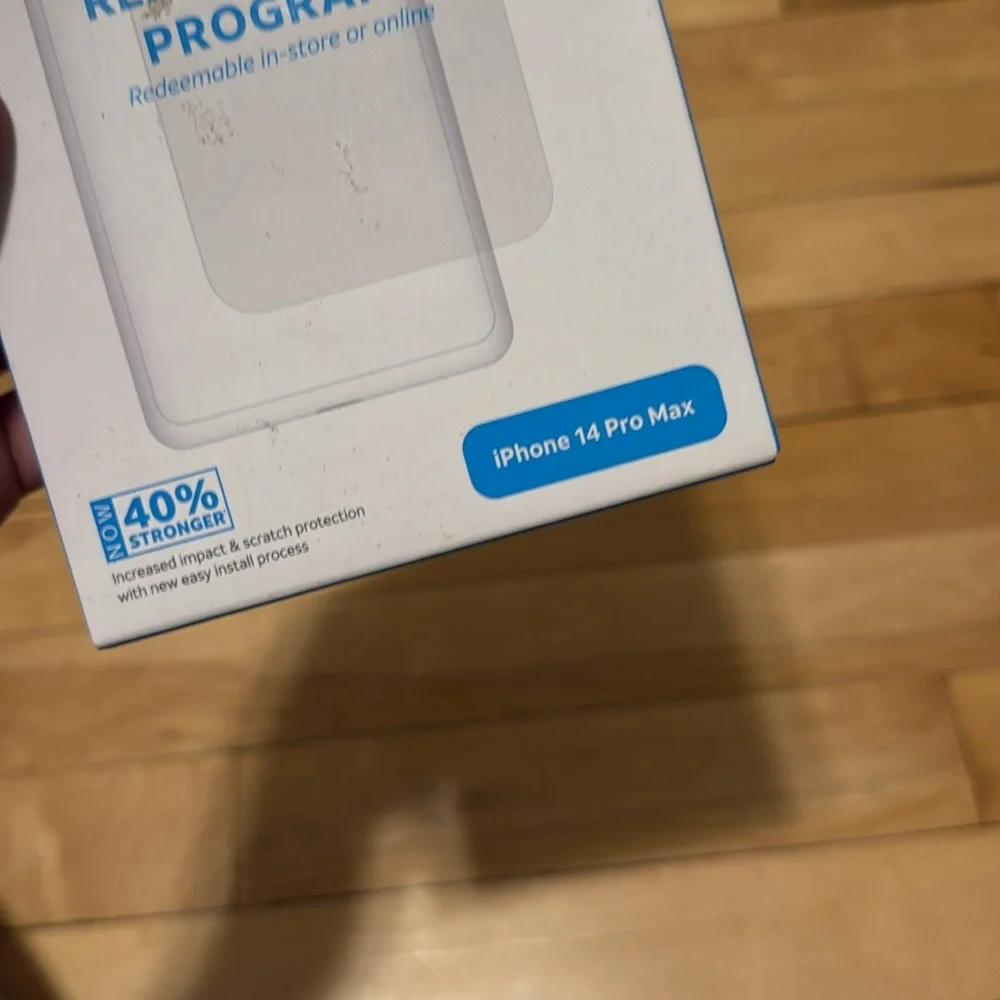 iPhone 14 Pro Max tempered glass screen protector